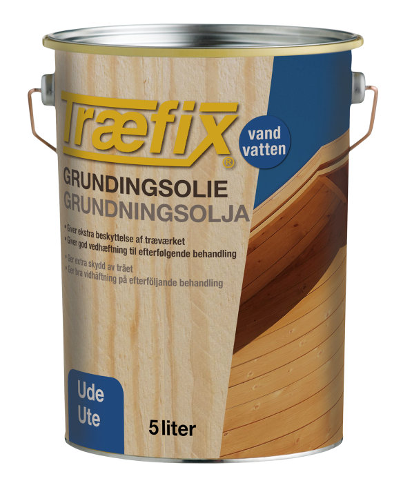 Grundolja Klar 5 L Træfix